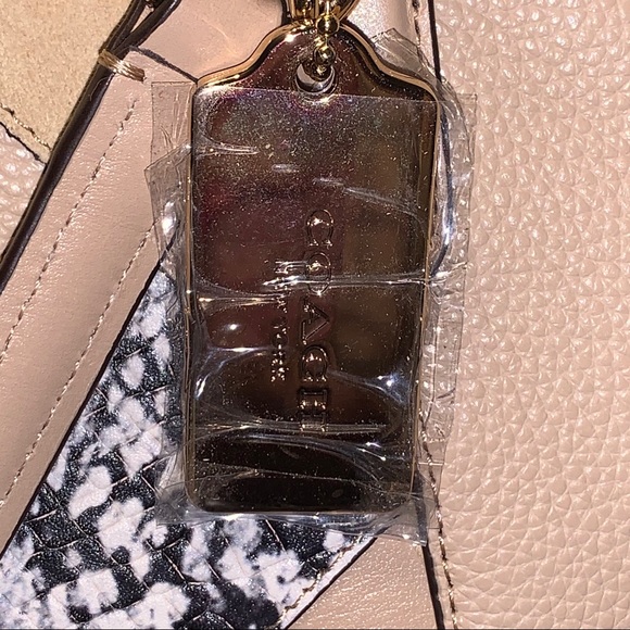 Coach Beige Snake Patchwork Ava Tote & Wallet NWT - Picture 13 of 14